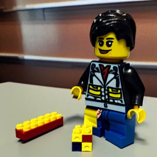 Image similar to lego andrew tate