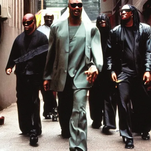 Prompt: Stevie Wonder in The Matrix
