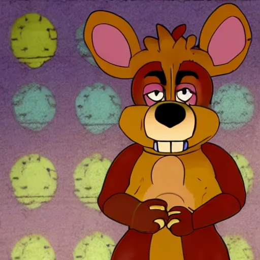 freddy fazbear from fnaf in tokyo ghoul anime, 4 k