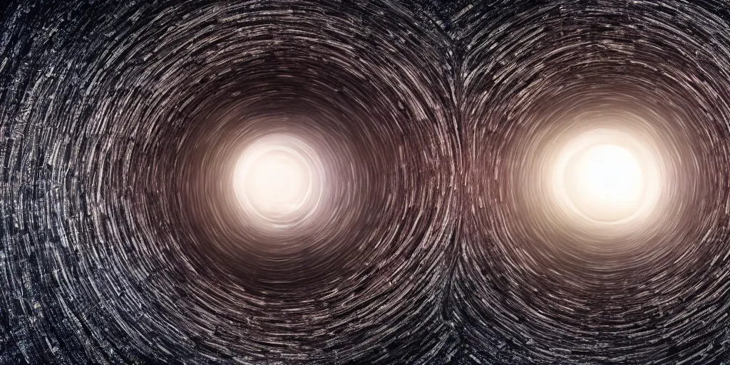 Prompt: inside of a blackhole, 8k, super detailed