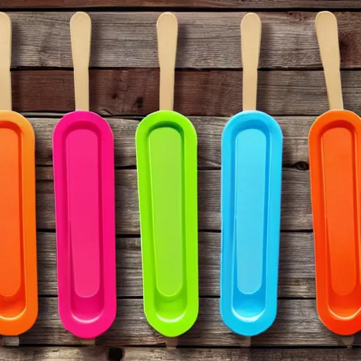 Image similar to yummy yummy popsicles product packing design