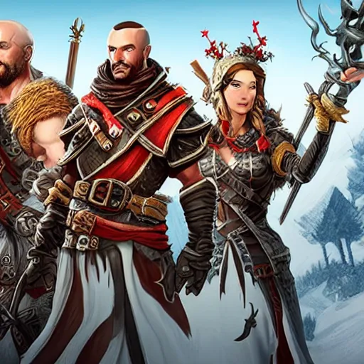 Image similar to divinity original sin 2, div os 2, div 2, group chat icon