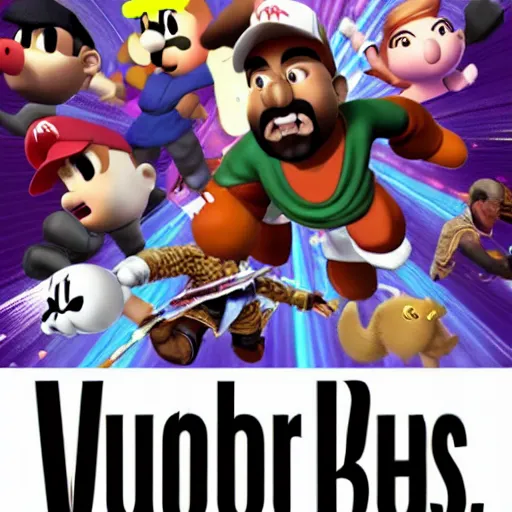 Image similar to kanye west super smash bros reveal