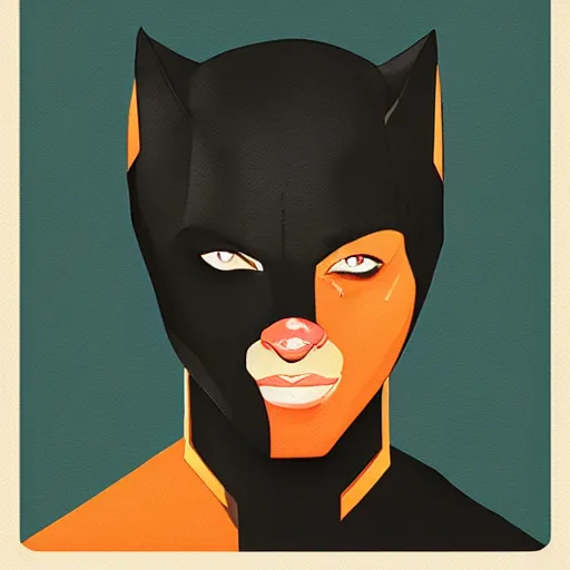 Image similar to Black Panther profile picture by Sachin Teng, asymmetrical, Organic Painting , Matte Painting, geometric shapes, hard edges, graffiti, street art:2 by Sachin Teng:4