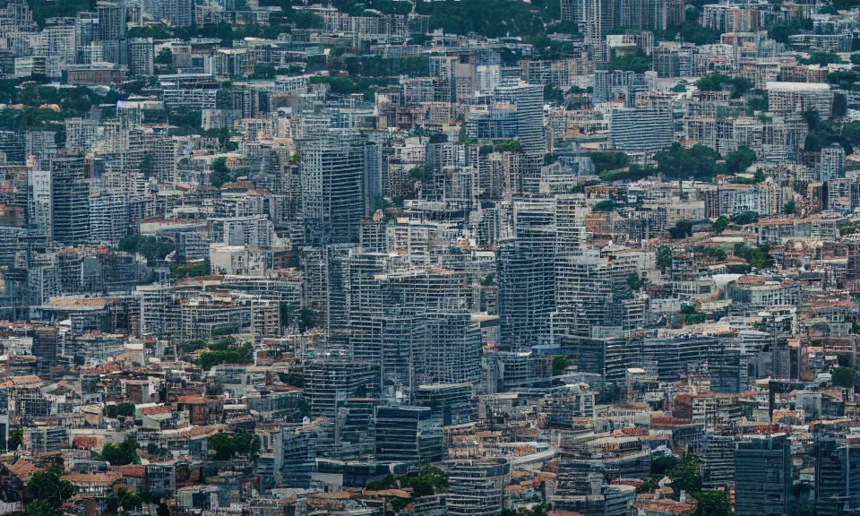 Image similar to 4K HD, high detail photograph, shot with Sigma f/ 4.2 , 250 mm sharp lens, shallow depth of field, subject= King's Landing cityscape, consistent, high detailed light refraction , high level texture render