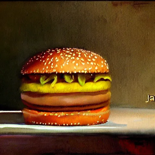 Image similar to big mac by jaques pepin