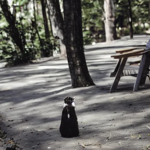 Image similar to walnuts watching someone sit down, photograph