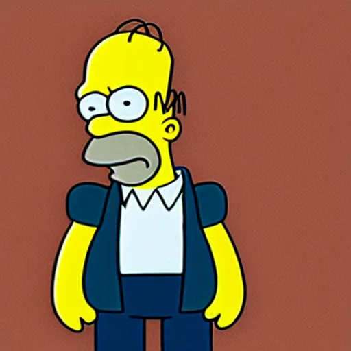 Image similar to Homer Simpson