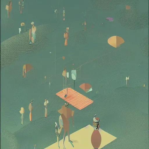 Image similar to illustration of imagination by Victo Ngai and James Gilleard