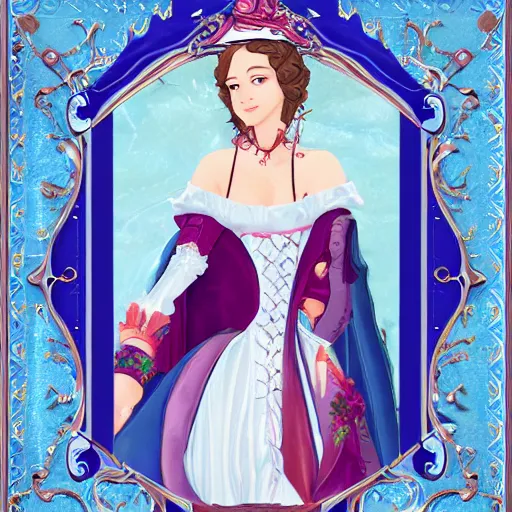 Image similar to a milady nft from opensea marketplace