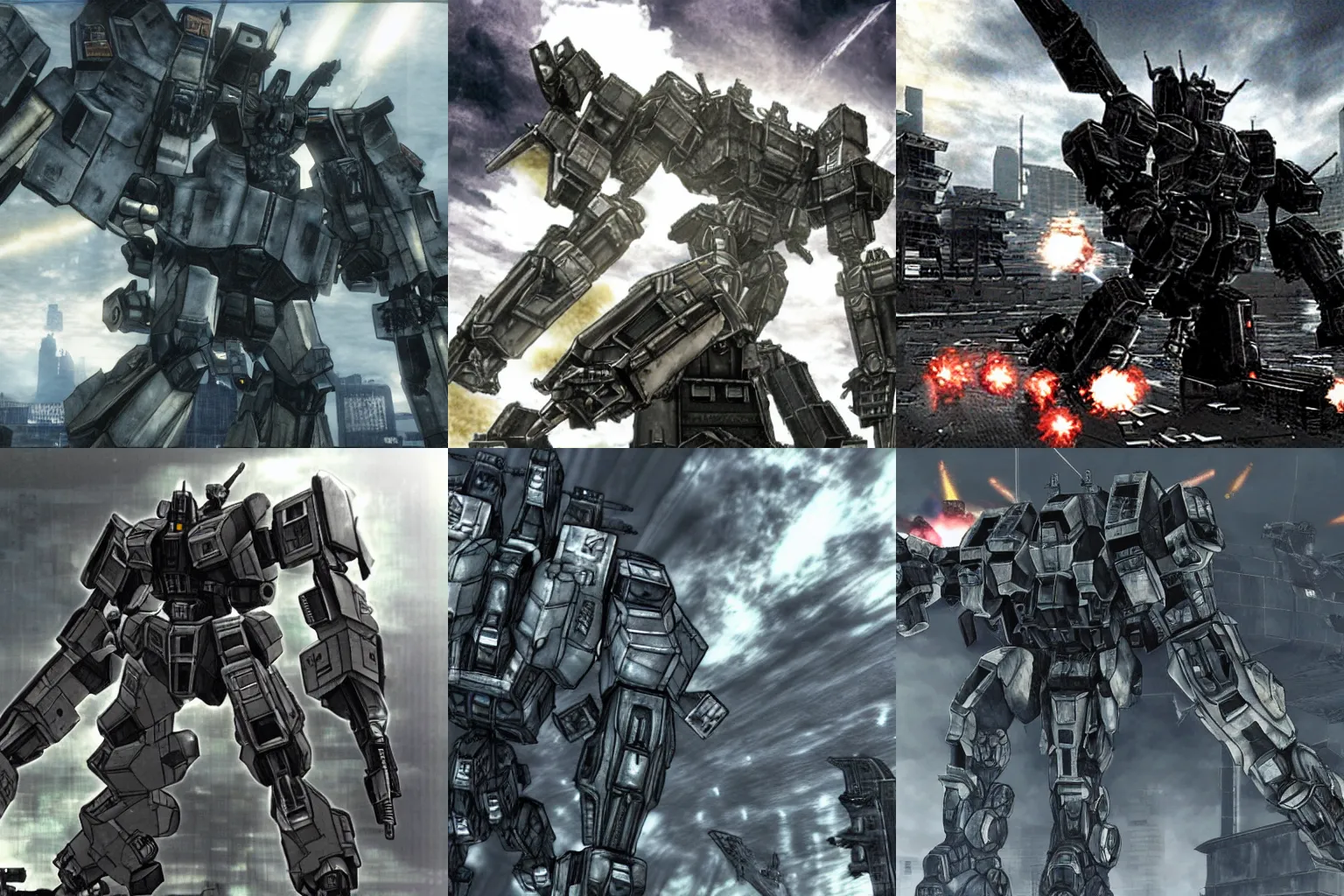 armored core 4, Stable Diffusion