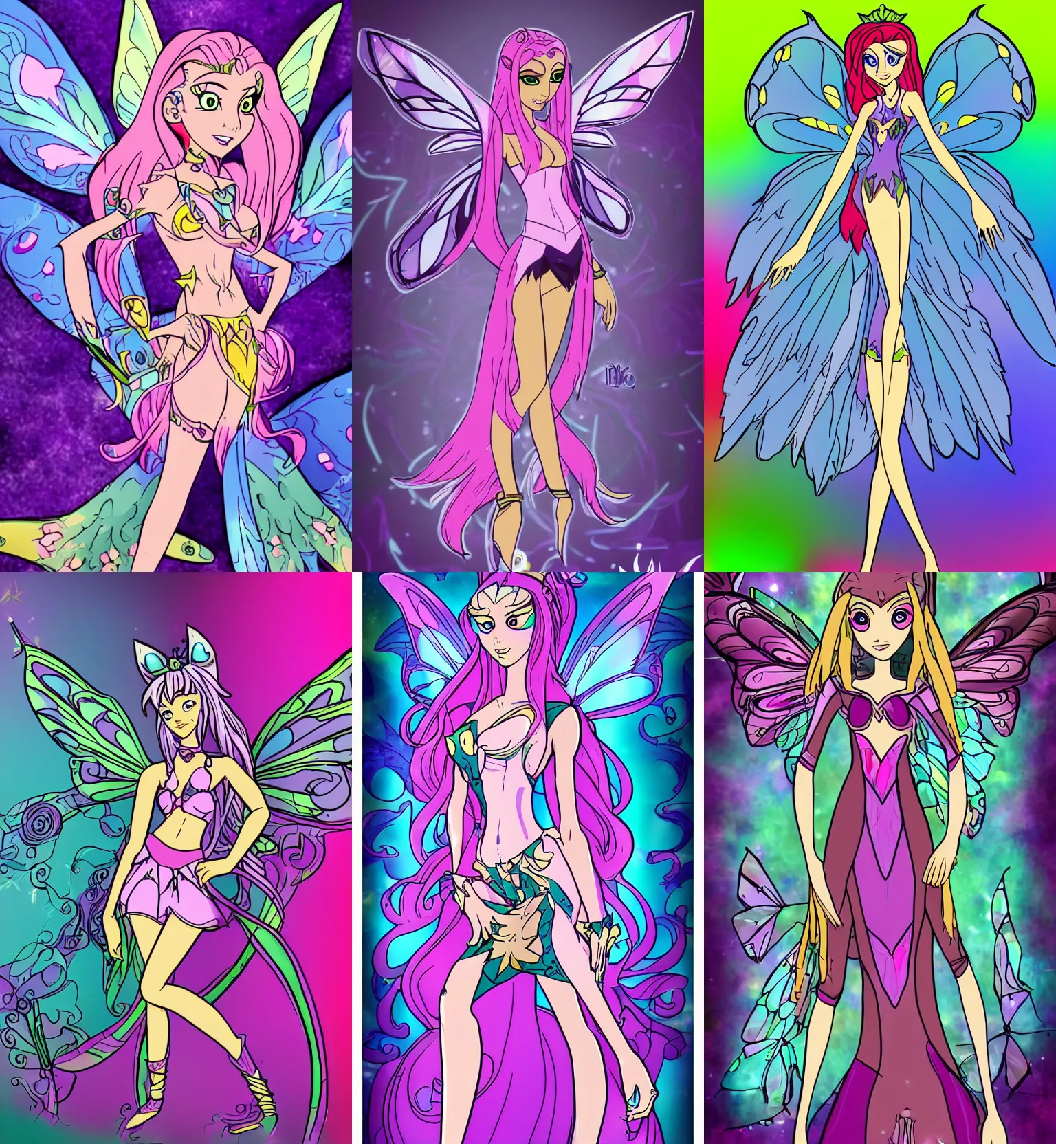 Prompt: fairy in the art style of ignio straffi Winx club series