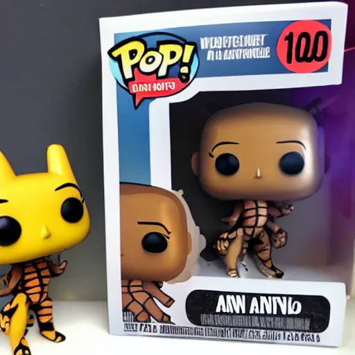 Image similar to A funko pop ant, insect
