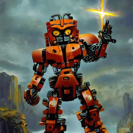 Image similar to bionicle jesus