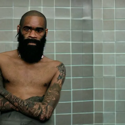 Image similar to MC Ride on the toilet in the bathroom