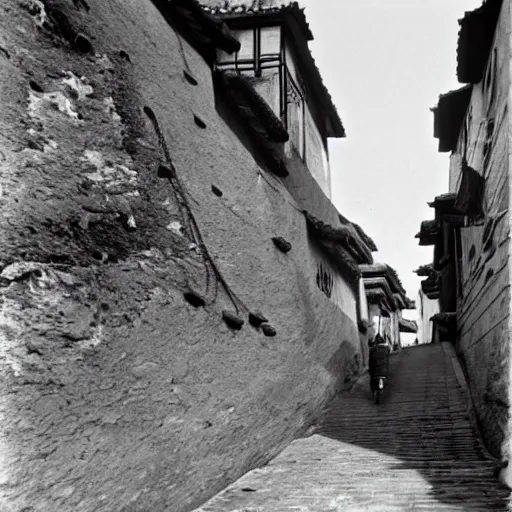 Image similar to the chine, by henri cartier - bresson,