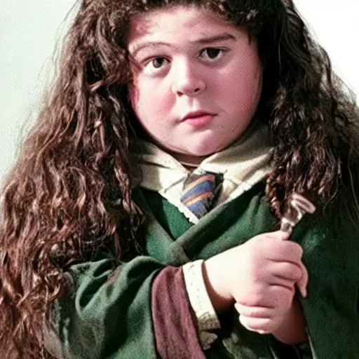 Image similar to a photo of young hagrid as a child