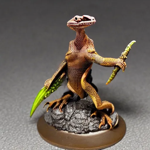 Image similar to lizardfolk warrior