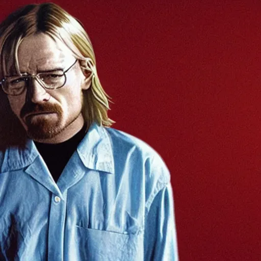 Image similar to Walter White as kurt cobain