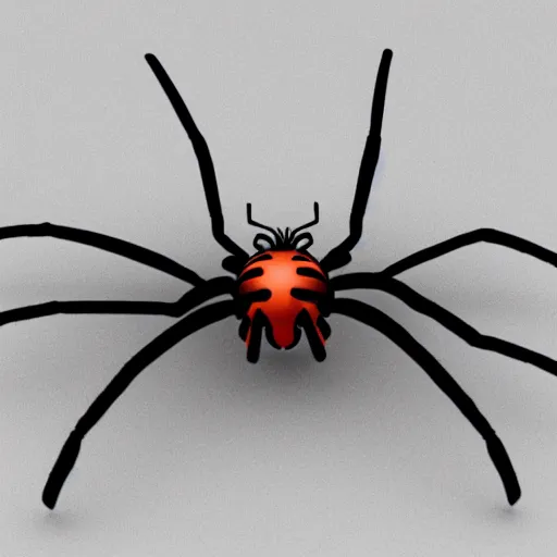 Prompt: poorly rendered 3 d spider