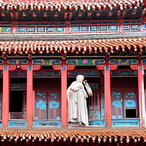 Image similar to roman and chinese architecture