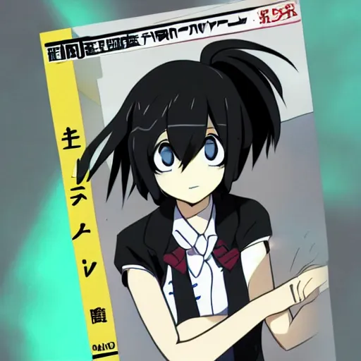 Image similar to mako from the watamote manga