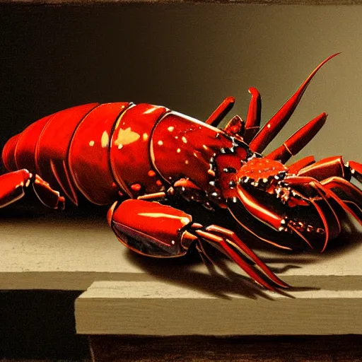 Image similar to lobster demon by piranesi