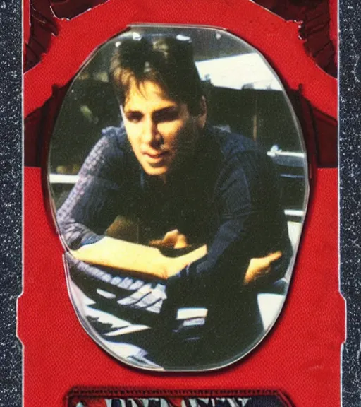 Image similar to a trading card