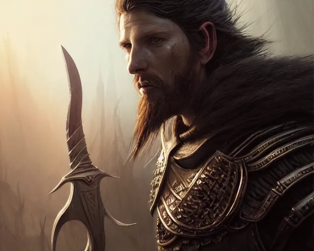 Prompt: highly detailed portrait of tommy karevik as a warrior, in skyrim, stephen bliss, unreal engine, fantasy art by greg rutkowski, loish, rhads, ferdinand knab, makoto shinkai and lois van baarle, ilya kuvshinov, rossdraws, tom bagshaw, global illumination, radiant light, detailed and intricate environment