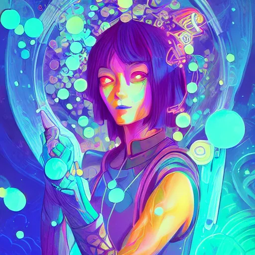 Image similar to skill magic deepdream radiating a glowing aura stuff loot legends stylized digital illustration video game icon artstation lois van baarle, ilya kuvshinov, rossdraws,