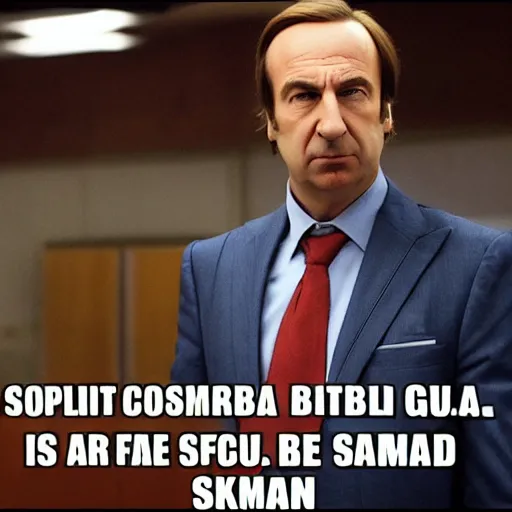 Prompt: saul goodman in serbia