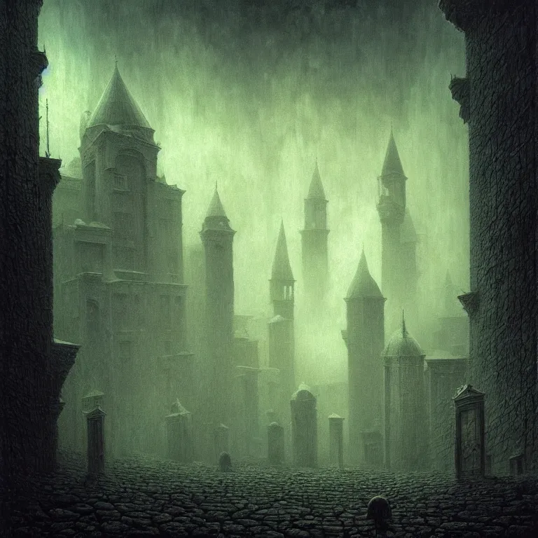 Image similar to a cinematic scene from the istanbul, solidity and eternity, lovecraft, concept art by beksinski and jean delville, dramatic lighting, ultra hd, hdr, 8 k