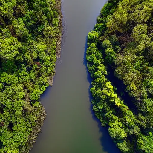 Image similar to river [ filled of milk ] [ drone view ]