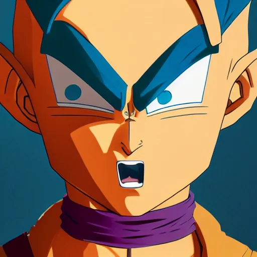 Image similar to face icon stylized minimalist dragon ball super, loftis, cory behance hd by jesper ejsing, by rhads, makoto shinkai and lois van baarle, ilya kuvshinov, rossdraws global illumination