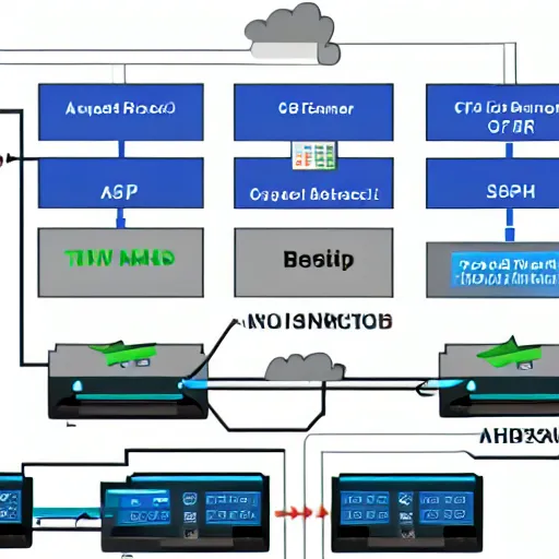 Image similar to a correct IT Network diagram, Realistic, Readable diagram, clear image,