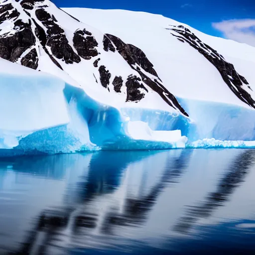 Image similar to a fjord in antarctica.