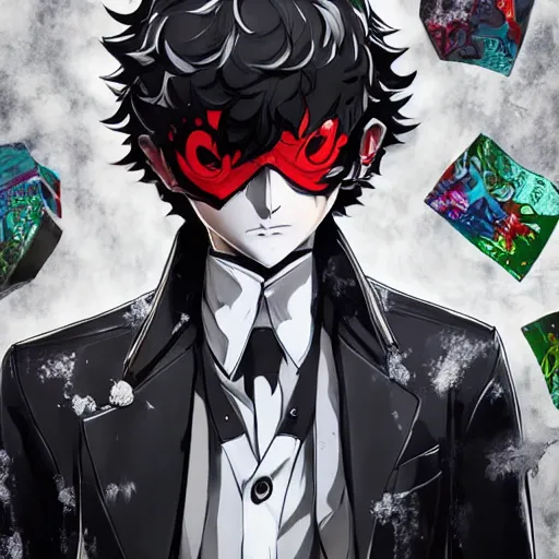 persona 5 joker drip in real life, pinterest, 4k high | Stable ...