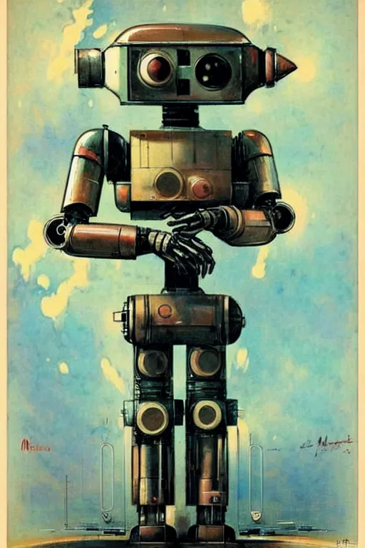 Image similar to ( ( ( ( ( 1 9 5 0 s retro future robot android science movie poster abstract. muted colors. ) ) ) ) ) by jean - baptiste monge!!!!!!!!!!!!!!!!!!!!!!!!!!!!!!