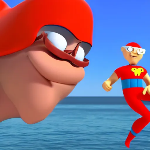 Image similar to barnacle boy and mermaid man ultra realistic 4 k photograph