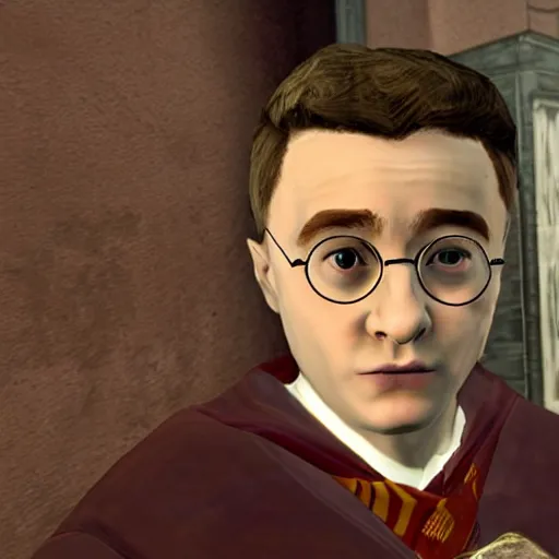 Image similar to harry potter ron weasly gta 3 npc