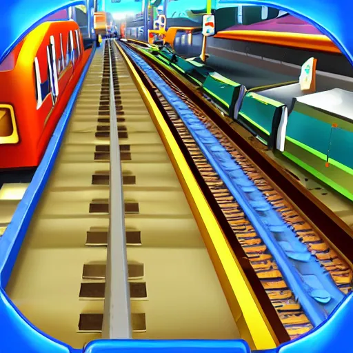 Image similar to subway surf