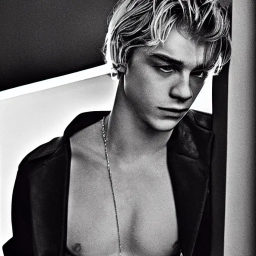 Image similar to ross lynch photographed by larry clark, vman magazine