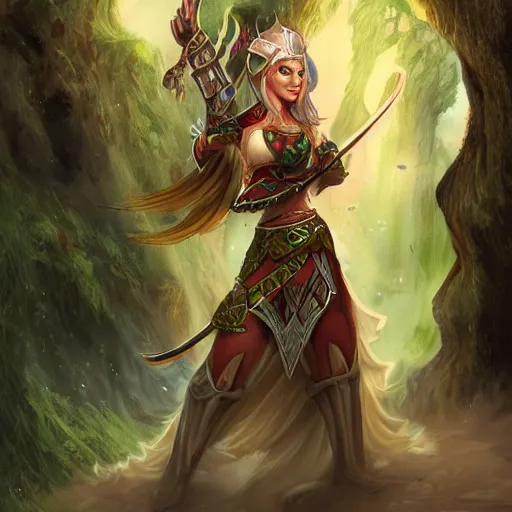 Image similar to female elf bard, Jade, dungeons and dragons, amazing detail, character concept art, illustration, fantasy, 4k