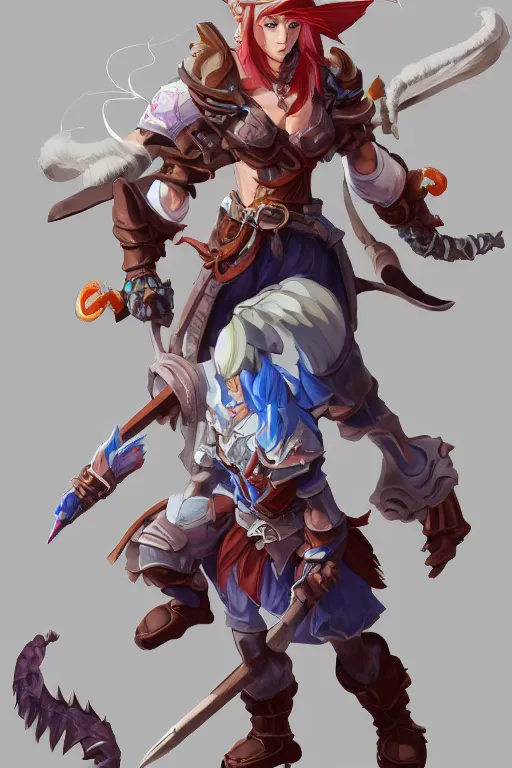 Prompt: character of breath of fire 4 by the artist Alessandro pizzi . Rendering the full body . Sharp focus, full of details, by utsurowazaru mono and Jason Nguyen , matte painting ,concept art, trending on artstation and cell shading