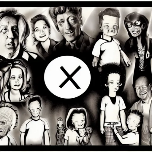 Image similar to x-ray of simpson family