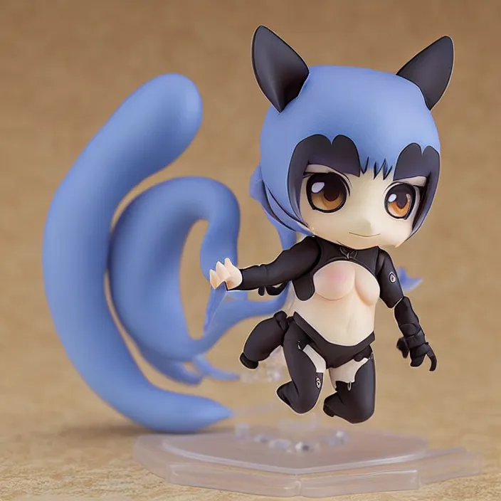 Prompt: Sugar Glider, An anime Nendoroid of sugar glider, figurine, detailed product photo