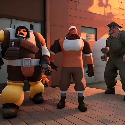 Image similar to heavy from team fortress 2 in real life outside a walmart, dslr, 8 k, octane beautifully detailed render, warm mood, cinematic lighting, detailed photo, masterpiece, volumetric lighting, ultra realistic, highly detailed, high quality, lossless, photorealistic