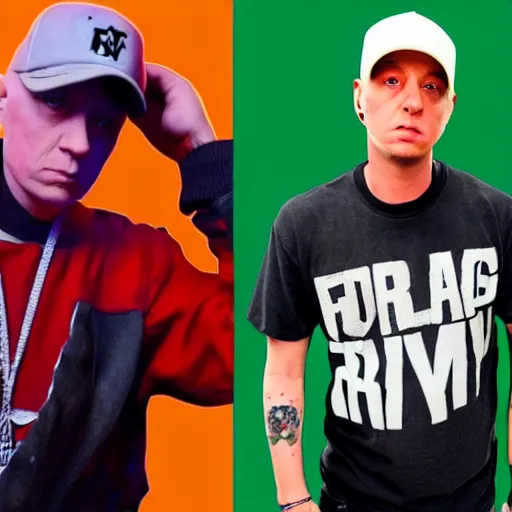 Image similar to eminem in fortnite