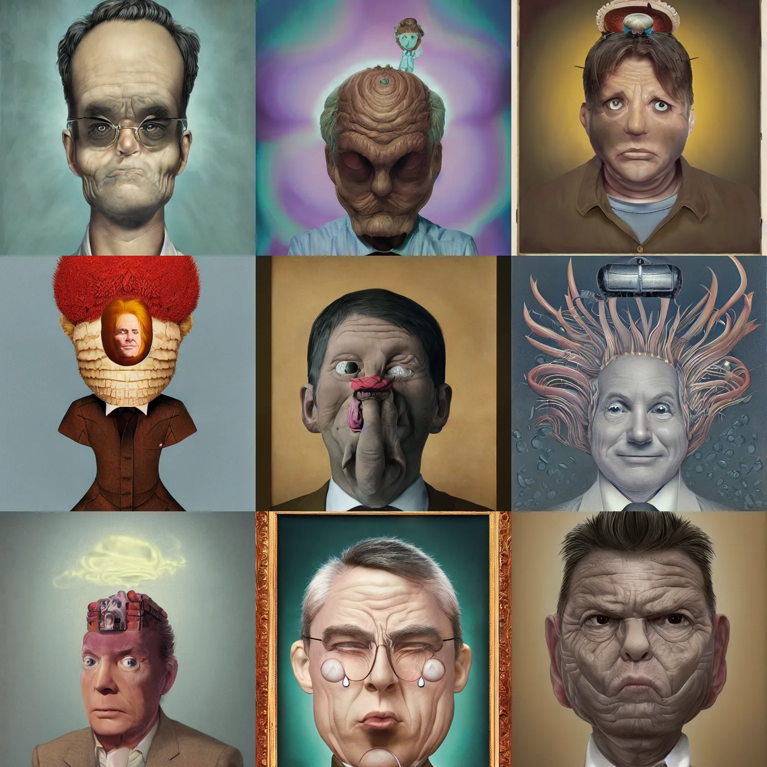 Prompt: portrait of kirby by mcpherson, hugh kretschmer, naoto hattori, esao andrews, and beeple