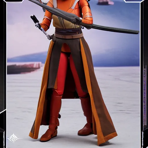 Prompt: hot toys Ahsoka tano clone wars